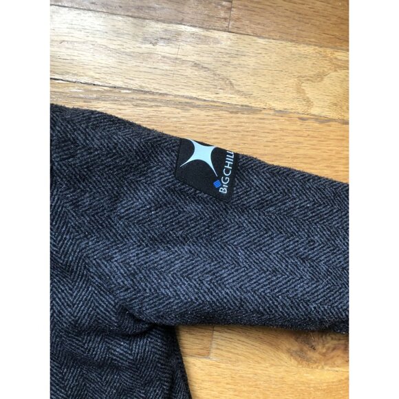 Black Grey Hooded Toggle Coat Size 3T - Picture 3 of 8